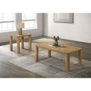  Coaster Furniture Castlewood 710868-S2 2-piece Cocktail Coffee Table Set - Light Oak IMAGE 3