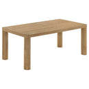  Coaster Furniture Castlewood 710868-S2 2-piece Cocktail Coffee Table Set - Light Oak IMAGE 4
