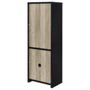  Coaster Furniture Denison 720224 67-inch 2-door Media Tower Storage Cabinet - Black IMAGE 8