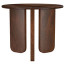  Coaster Furniture Dale 721998-S3 3-piece Solid Wood Coffee and End Table Set - Brown IMAGE 3