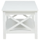  Coaster Furniture Skyview 722088 44-inch Rectangular Lift Top Coffee Table - White IMAGE 7