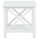  Coaster Furniture Skyview 722088-S2 2-piece Rectangular Lift Top Coffee Table Set - White IMAGE 6