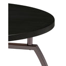  Coaster Furniture Dacre 722208-S2 2-piece Round Coffee and End Table Set - Dark Charcoal IMAGE 2
