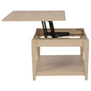  Coaster Furniture Lindenton 722758-S2 2-piece Wood Lift-Top Coffee and End Table Set - Blonde IMAGE 8