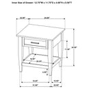  Coaster Furniture Lindenton 722758-S3 3-piece Wood Lift-Top Coffee and End Table Set - Blonde IMAGE 14