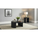  Coaster Furniture Sweeney 722828-S2 2-piece Coffee and End Occasional Table Set - Black IMAGE 1