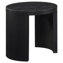  Coaster Furniture Sweeney 722828-S2 2-piece Coffee and End Occasional Table Set - Black IMAGE 7