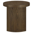  Coaster Furniture Sweeney 722838-S2 2-piece Coffee and End Occasional Table Set - Dark Walnut IMAGE 3