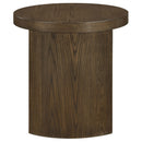  Coaster Furniture Sweeney 722838-S3 3-piece Coffee and End Occasional Table Set - Dark Walnut IMAGE 3