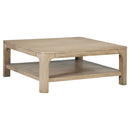  Coaster Furniture Solano 723488-S2 2-piece Square Coffee Table Set - Weathered Mango IMAGE 8