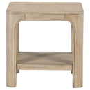  Coaster Furniture Solano 723488-S3 3-piece Square Coffee Table Set - Weathered Mango IMAGE 5