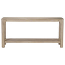  Coaster Furniture Solano 723489 64-inch Entryway Console Sofa Table - Weathered Mango IMAGE 2