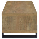  Coaster Furniture Dinard 723678 Engineered Wood Coffee Table - Mango IMAGE 2