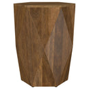  Coaster Furniture Zalika 724188-S3 3-piece Solid Wood Coffee and End Table Set - Natural IMAGE 6
