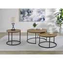  Coaster Furniture Lainey 736037 Round Occasional End Table - Mango IMAGE 10