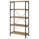  Coaster Furniture Analiese 802003 63-inch 4-shelf Bookshelf - Mango IMAGE 2