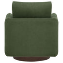  Coaster Furniture Iris 903257 Fabric Upholstered Swivel Accent Chair - Matcha IMAGE 12