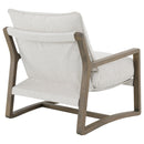  Coaster Furniture Geneva 907509 Boucle Upholstered Wood Arm Accent Chair - Sand IMAGE 9