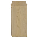  Coaster Furniture Tilbury 950429 2-door Glass Front Accent Display Cabinet - Light Oak IMAGE 7