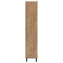  Coaster Furniture Teller 950440 80-inch 4-door Tall Shoe Storage Cabinet - Natural Oak IMAGE 1