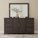  Liberty Furniture Industries Inc. Modern Edge 6-Drawer Dresser with Mirror 313-BR-DM IMAGE 12