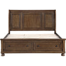  Homelegance Begonia King Platform Bed with Storage 1718KBR-1EK* IMAGE 4