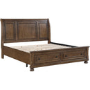  Homelegance Begonia King Platform Bed with Storage 1718KBR-1EK* IMAGE 5