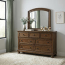  Homelegance Begonia Dresser Mirror 1718BR-6 IMAGE 3