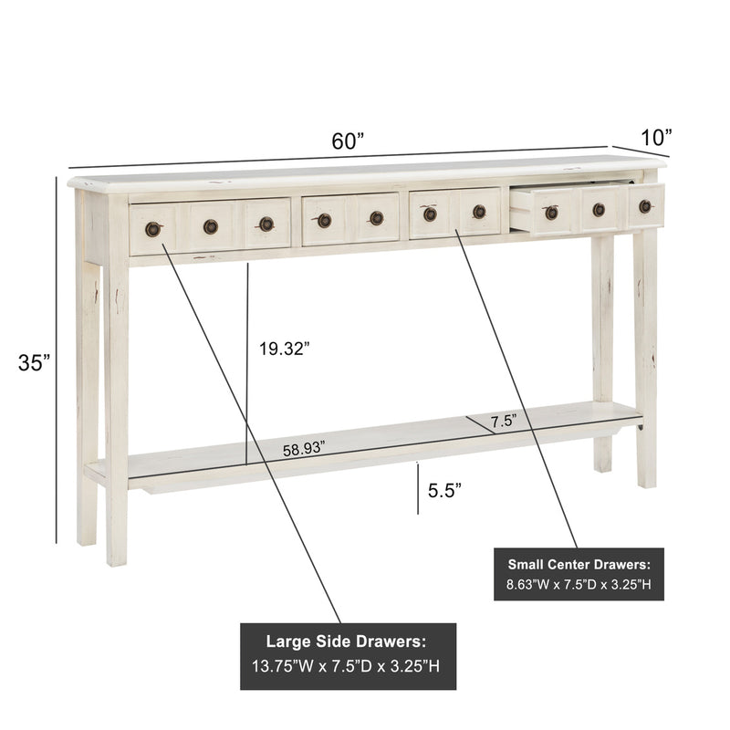 SADIE CREAM LONG CONSOLE 16A8213C