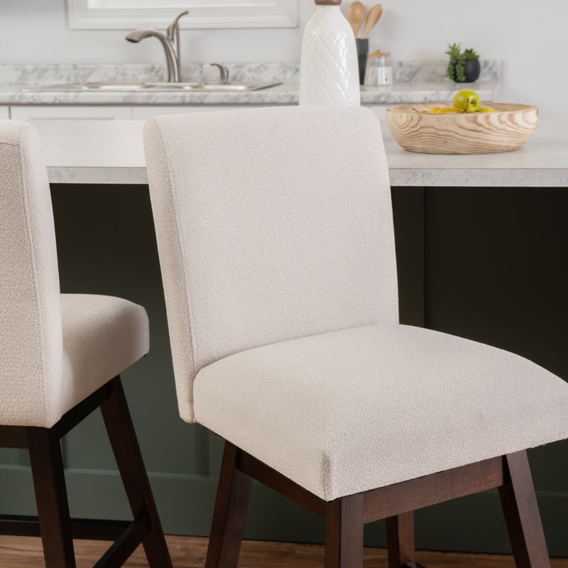 COHEN NATURAL SWIVEL COUNTER STOOL 2 PK 02860NAT02KDU