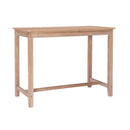 CLARIDGE NATURAL COUNTER HEIGHT TABLE 028008NAT01U