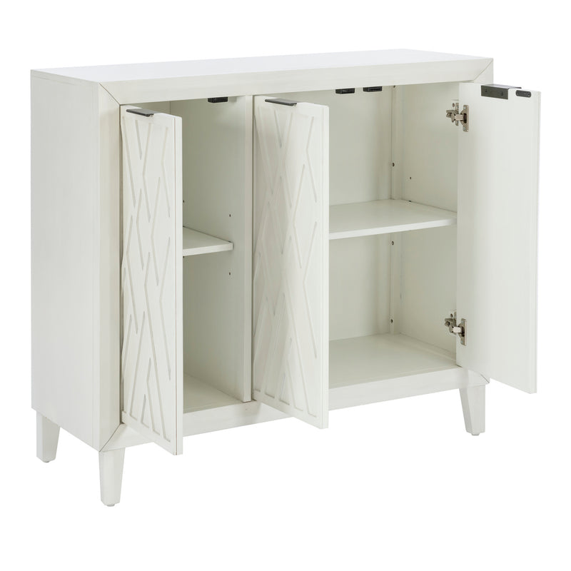 SHILOH ANT WHITE ACCENT CABINET 23LA1011WHT