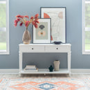 PIKE PURE WHITE CONSOLE TABLE 19A6052CW