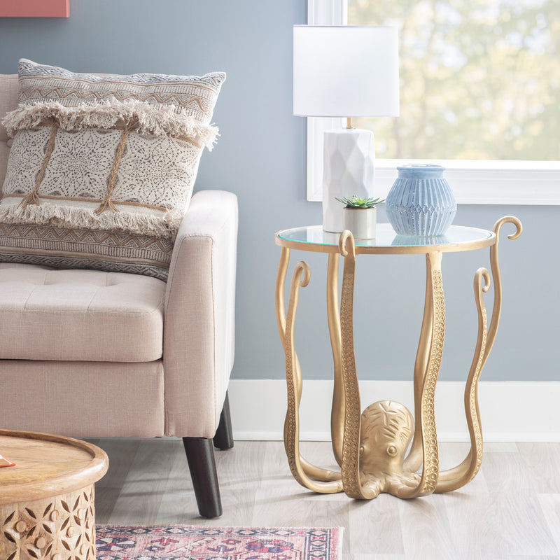 OCTAVIA ANT GOLD OCTOPUS TABLE ANT GOLD 20A2045G