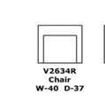 V2634R Chair